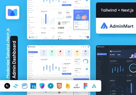 Modernize Shadcn template